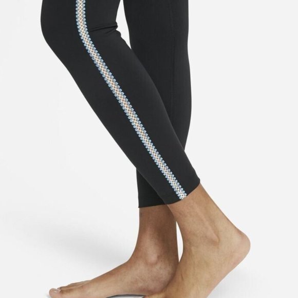 NWT Nike Yoga Crochet Edge high waist 7/8 Leggings, Women’s - Picture 3 of 5